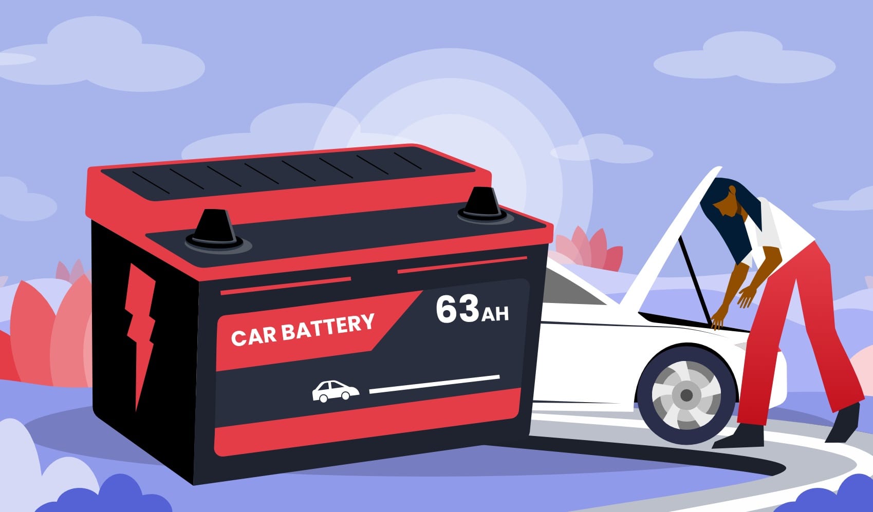 تعویض باتری ماشین در محل مشهد